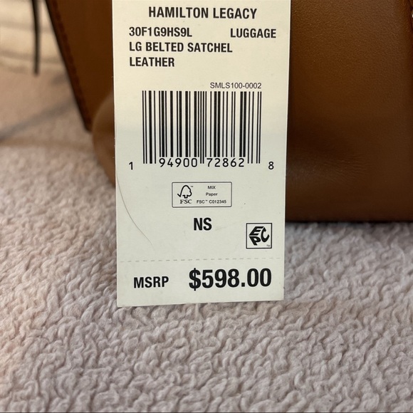 Michael Kors Large Belted Satchel